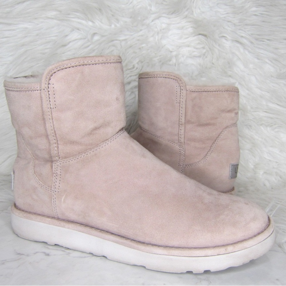 UGG Women's/kids Abree mini Boots Grayish Pink Size US5 36
